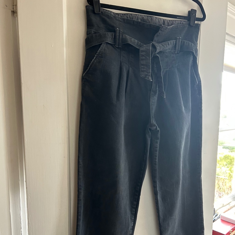 MOTHER High waisted pleated pant